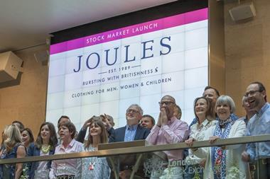 Joules has seen its share price soar by nearly a quarter since commencing its first day of trading on the London Stock Exchange this morning.