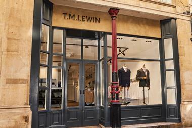 TM Lewin Bow Lane store front