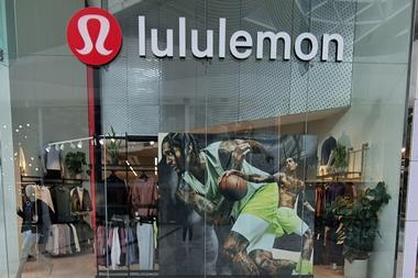 Exterior of Lululemon store