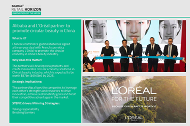 Innovation of the Week - Alibaba and L'Oreal
