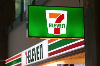 Exterior of 7-Eleven store