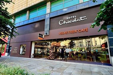 Hotel Chocolate Arndale store exterior