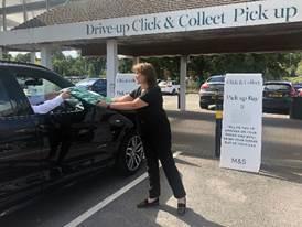 Marks & Spencer is piloting drive-up click-and-collect