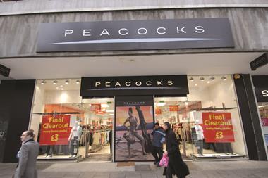 Edinburgh Woollen Mill group chief operating officer Steve Simpson has been appointed the new managing director of its value fashion chain Peacocks