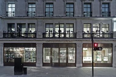 Award-winning Watches of Switzerland store from outside