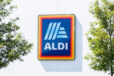 Aldi sign