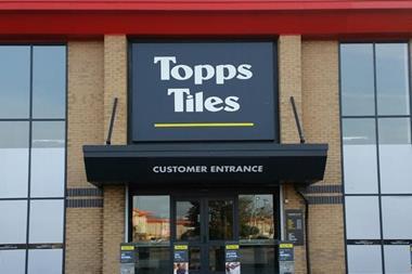 Topps Tiles’ like-for-like sales edged up by a marginal 0.3% in its first quarter
