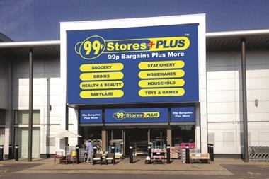 99p Stores' new Plus fascia
