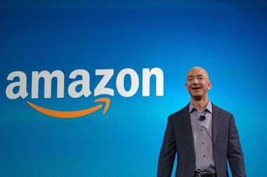 Amazon founder Jeff Bezos reported rocketing sales and profits