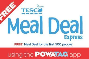 Tesco is trialling mobile payment in store with PowaTag