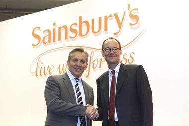Justin King and Mike Coupe, pictured at the Sainsbury AGM in 2014, have both been embroiled in courtroom drama following the retailer's failed venture into Egypt.