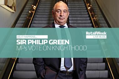 Sir Philip Green live blog