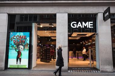 Game has reported a fall in first-half profits