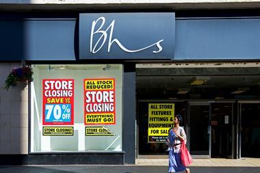 BHS liquidator wades into business rates row with refund demand