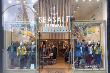 Exterior of Seasalt Cardiff store