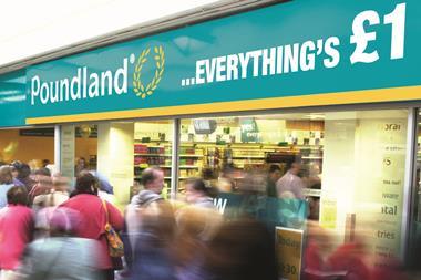 Poundland's Christmas revenues have risen 10.2%, excluding Spain