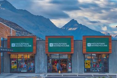 Mountain Warehouse store front