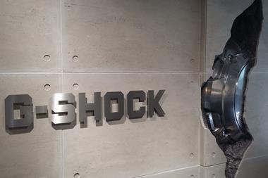 G Shock Carnaby wall feature INDEX