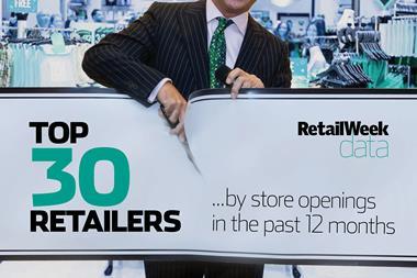 The top 30 retailers by store openings