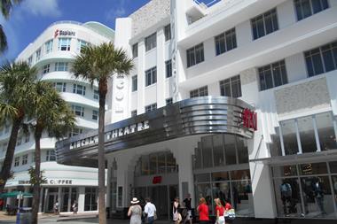 H&M has a number of branches where shoppers could be forgiven for looking at the building’s shape as much as the stock. The retailer's Lincoln Road Mall store sits firmly in that category.