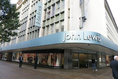 John Lewis sales soar  as weather drives footfall