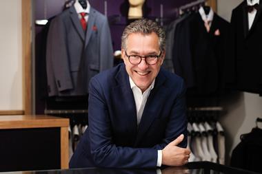 Moss Bros chief executive Brian Brick said the business has traded well despite tough conditions