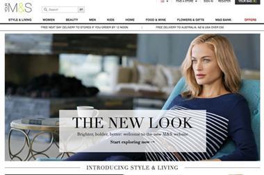 Marks and Spencer has moved from Amazon's platform in favour of a new-look, content-driven website