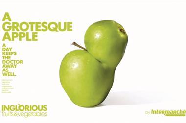 French supermarket Intermarché has launched a campaign to reintroduce imperfect fruit to its shelves as a means of reducing food waste.