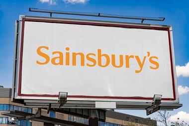 Sainsburys billboard