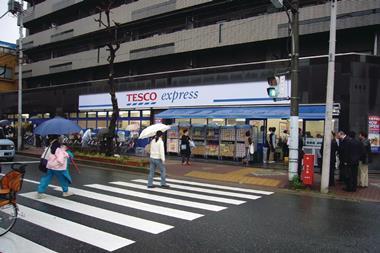 Tesco revealed today it will exit Japan in two stages, the first of which involves selling 50% of the operation to Japan’s largest retailer Aeon for a “nominal sum”