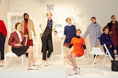 Marks and Spencer spotlighted its Best of British collection at London Fashion Week