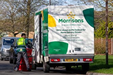 Morrisons Delivery Van