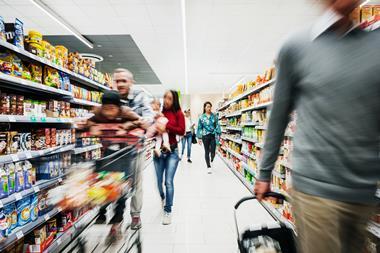 Busy Supermarket