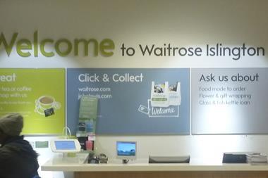 Waitrose click and collect