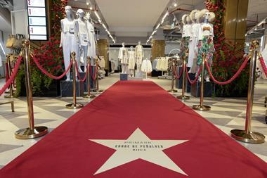 Red carpet at Primark Madrid