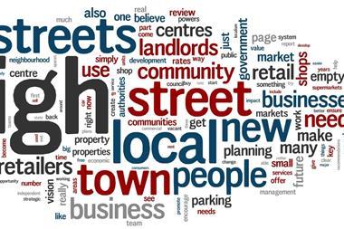 Word Cloud: Mary Portas: High Street Review