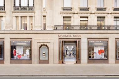 Michael Kors has opened its largest European flagship on Regent Street