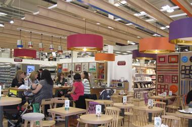 The café, run by Costa, is located in what Homebase boss Paul Loft called a “prime” spot in the front of the store