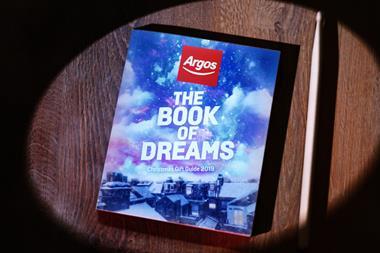 Argos's Christmas catalogue carries a warning of possible price rises because of Brexit