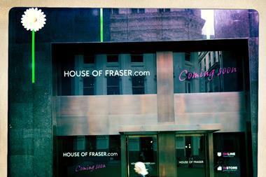 House of Fraser.com's yet-to-open store at Liverpool One