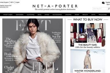 Net a porter website