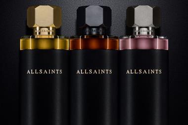 AllSaints perfume bottles