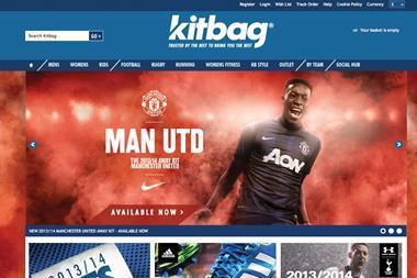 Sports specialist Kitbag is a significant part of Findel’s business