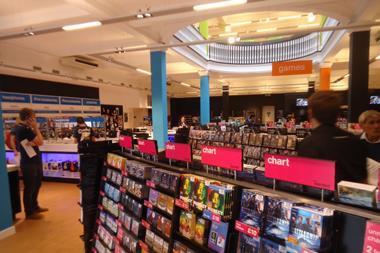 HMV in Cambridge