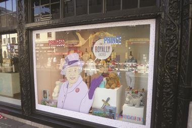 Liberty’s effort featured a graphic of the Queen