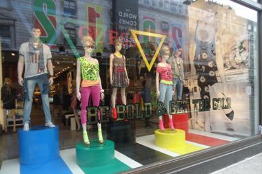 Guess, Olympic window display