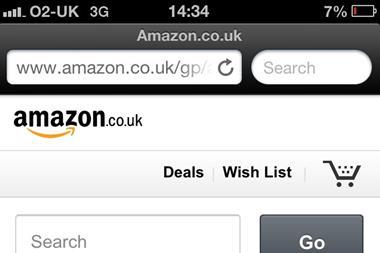 Half of Amazon shoppers used mobile at Christmas