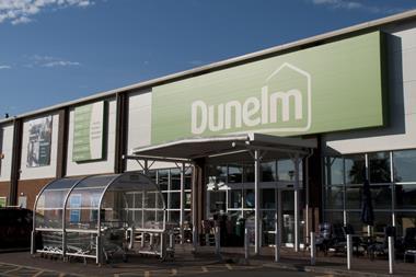 Dunelm's sales fell in the third quarter when shops were shut