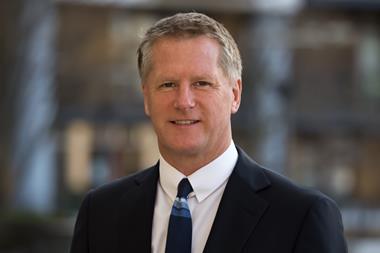 Posed photo of Morrisons chief executive David Potts