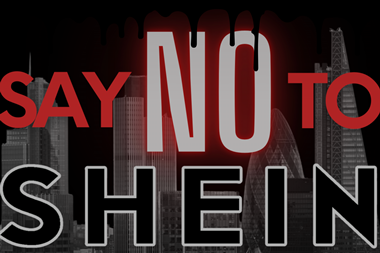 Say No To Shein campaign logo
